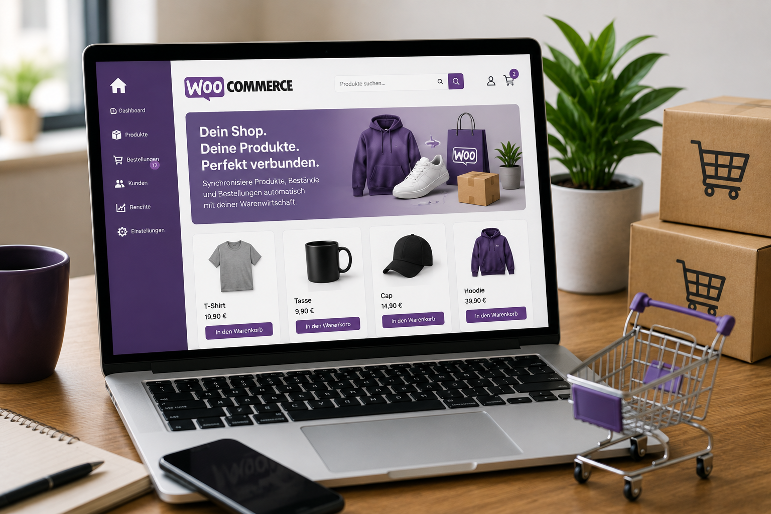WooCommerce Anbindung